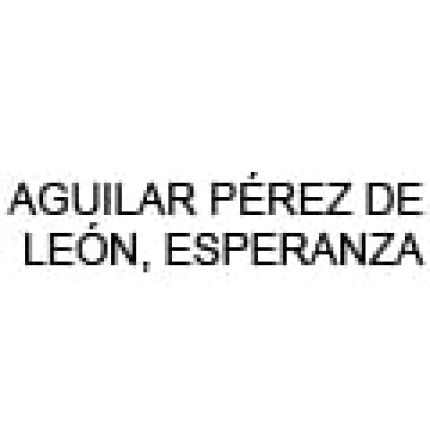 Logotyp från Aguilar Pérez De León, Esperanza