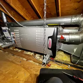 Gas Furnace installation in Morristown, NJ.