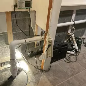 New Piping for Sump Pump in West Milford, NJ.