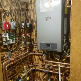 NTI Boiler Installation in Morristown, NJ.