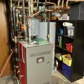 Hot Water Boiler Installation in Madison, NJ.