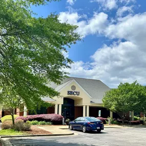Outside view of the State Employees' Credit Union Zebulon branch