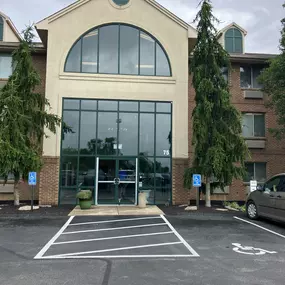 Outside the Necco Florence office.