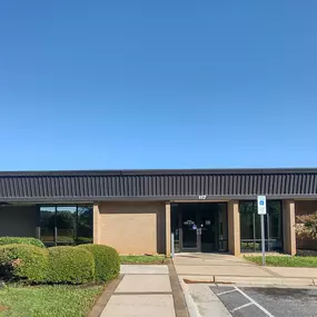 Outside view of the State Employees' Credit Union Forest City branch