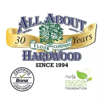 Logotipo de All About Hardwood Floor Company