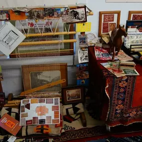 Navajo rug loom