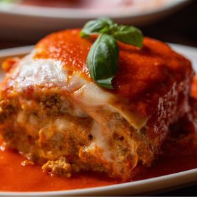 Lucia Ristorante - North End Boston - Signature Lasagna