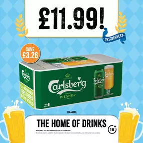 £11.99 on Carlsberg