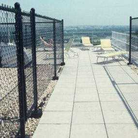Roof Top Chain Link Fence