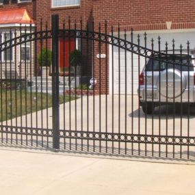 Driveway Iron Gate