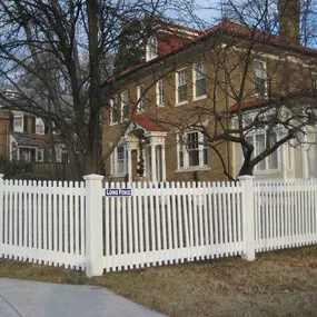 Vinyl Picket Fence