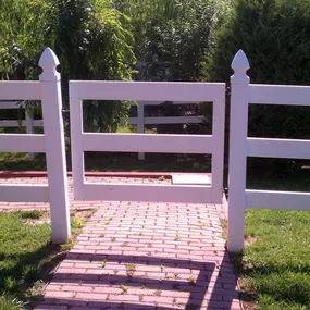 Vinyl Paddock Fence