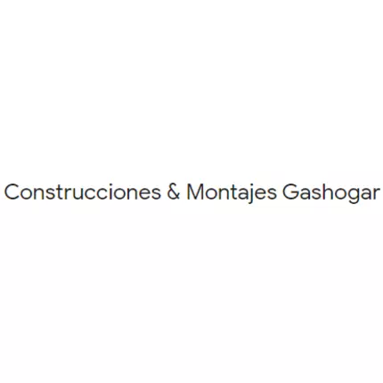 Logótipo de Construcciones & Montajes Gashogar S.L.