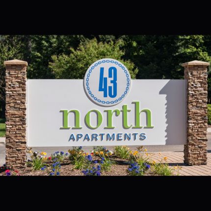 Logotyp från 43 North Apartments