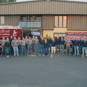 Cardinal Heating & Air Conditioning - team and trucks