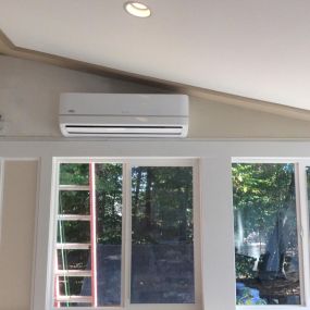 Carrier Ductless Heat Pump installed in Fairfield, CT.