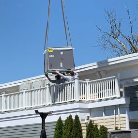 Carrier 7.5 Ton Roof Top  Unit Installed in Westport, CT.