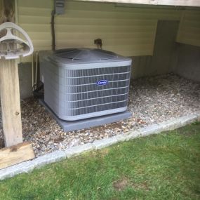 Installed 2 Carrier Performance Central Air Conditioning Systems in Huntington, CT