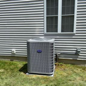 Carrier Performance 5 Ton 16 SEER Residential Air Conditioning System Installed in Oxford, CT.