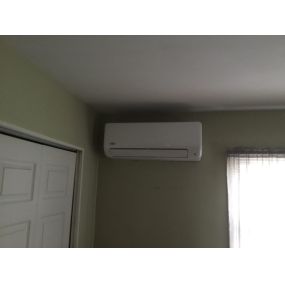 Carrier 1.5 Ton Ductless Heat Pump Installed in Milford, CT.