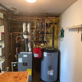 Burnham Alpine 105 BTUH Gas Boiler Installed in West Haven.