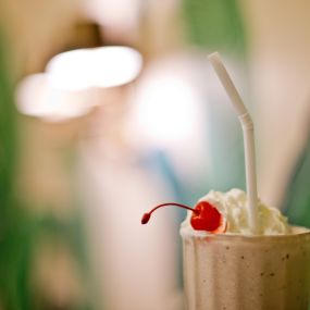 Classic milkshake in the Fountain Coffee Room