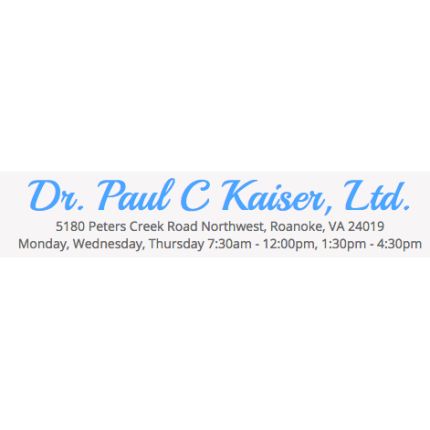 Logo von Dr Paul C Kaiser Ltd