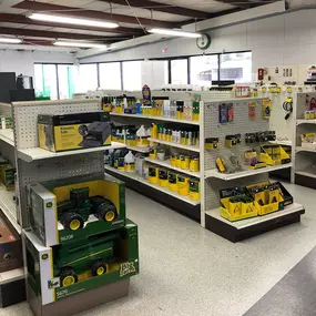 Parts Department and Toy Section at RDO Equipment Co. in Ritzville, WA