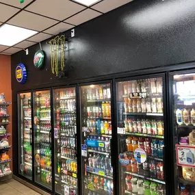 Melrose 1 Stop convenience store drink coolers