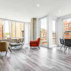 The Blonde Living & Dining Room