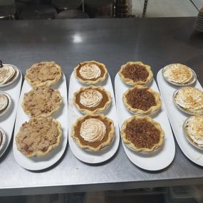 Mini pies for an event