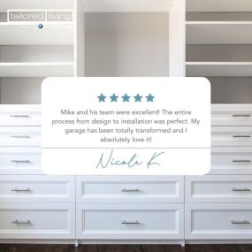 Another positive review for Tailored Living of Niantic & Mystic to start off another great week!