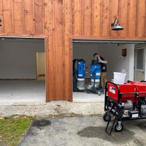 Check out our pros hard at work! They’re getting this Ledyard garage floor ready for Epoxy Flooring. Elevate your garage floors with help from Tailored Living of Niantic & Mystic! #TailoredlivingNianticMystic #EpoxyFlooring #FreeConsultation #TailoredToYourNeeds