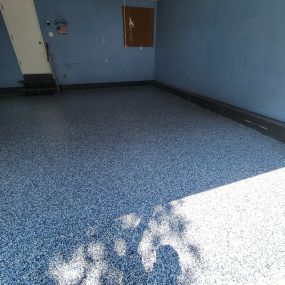 Has your garage had a rough winter? Time for a makeover! Here in Avon, we refreshed the Floor to give it a great new look! #TailoredLivingNianticMystic #AvonCT #GarageFlooring #EpoxyFloor #FreeConsultation