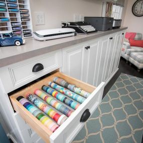 Whether you are looking to organize your craft room, closet, home office, or unique space, Tailored Living of Niantic & Mystic can help! With a variety of customizable organization systems, we can solve all your storage and organizational dilemmas with style, comfort, and convenience. #organization