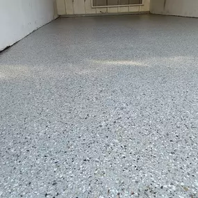 Epoxy Flooring not only looks great but is a very practical choice for garage floors! They are customized, designed to be long-lasting, and are easy to maintain. Have a look at this recent floor transformation that puts Epoxy Flooring to the test