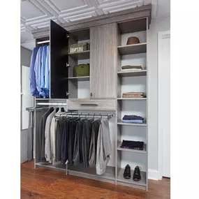 Gentlemen, it’s time to upgrade that closet! ????️ From shoe racks for your sneakers to designated spots for your watches and ties, we’ve got solutions tailored just for you. Let’s create a space that’s not only functional but also downright classy. ???? Ready to get started?