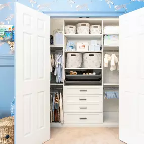 Our talented team is thrilled to create a decluttered sanctuary for your little one.