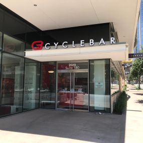 Front of Studio | CycleBar Uptown Dallas