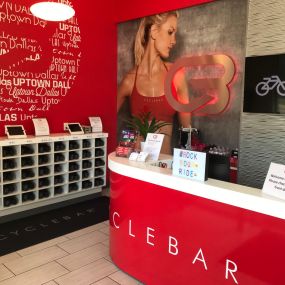 Front Desk Lobby | CycleBar Uptown Dallas