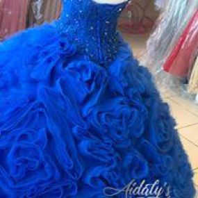 Blue Roses Dress