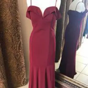 Long Red Dress