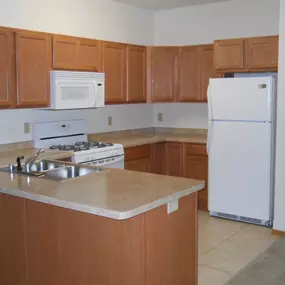 Woodsview Apartments Kitchen