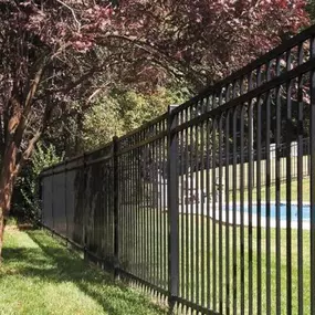 Ornamental Aluminum Hancock Fence