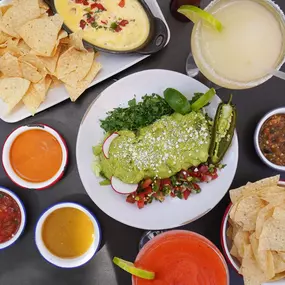 Our appetizers start your meal off just right! From guacamole to crispy jalapeño  caps, there is something for everyone!