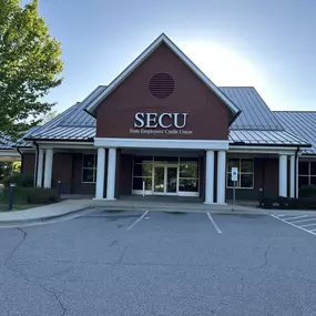 Outside view of the State Employees' Credit Union Weaverville branch