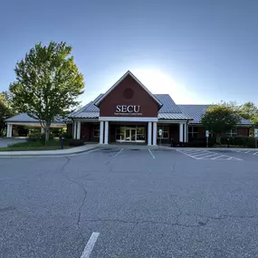Outside view of the State Employees' Credit Union Weaverville branch