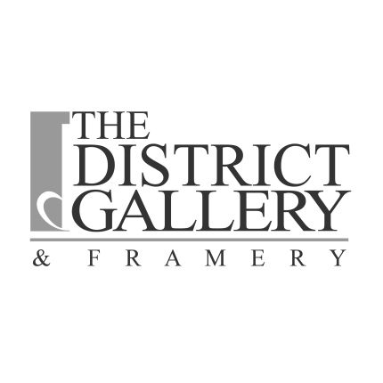 Logo de The District Gallery & Framery