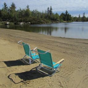 Spring-Fed Pond with Sandy Beach