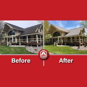 DaVinci Composite Shakes for Roof on Home on Pelican Lake